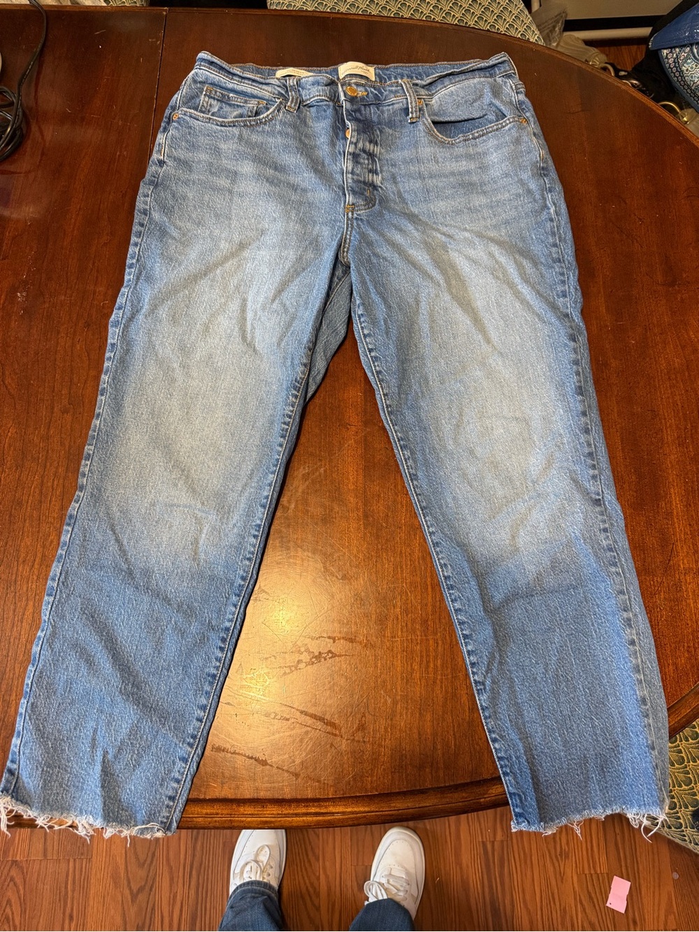 Universal Thread Light Blue High-Rise Slim Jeans 90s